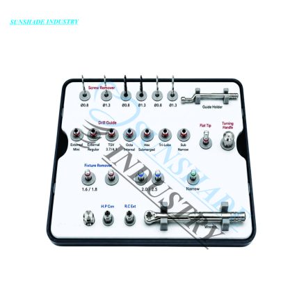 Dental Implant Screw Removal Kit with and Torque Wrench