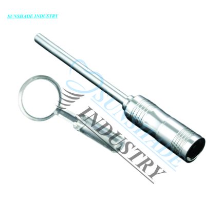 Reusable Mini Handle Dental Mouth Mirror with LED Light